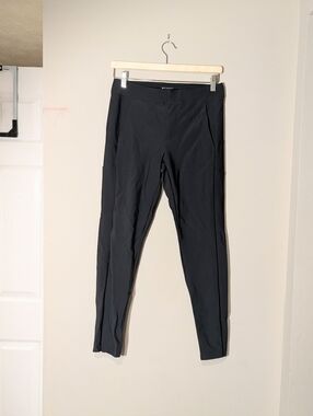 Athleta Stellar Trouser Black Size 6 Tapered Slim Leg
